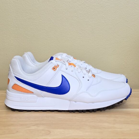 Nike Air Pegasus 89 Golf White Orange Peel Racer Blue HV3866-101 Men\'s Size 10
